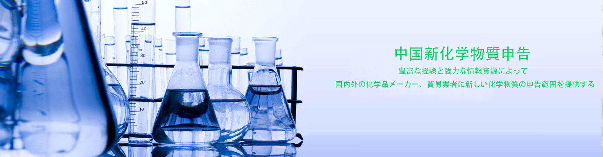 中国新化学物質申告